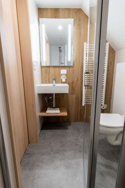 Koupelna podkrovní pokoj 